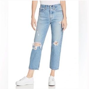 levis wedgie straight jean in authentically yours